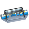 External Fixed E-axes EMC Test Bench